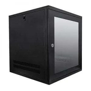Description 12U 600mm x 450mm Wall Mount Deep Data Cabinet The 12U 600mm x 450mm Wall Mount Deep Data Cabinet have been a popular choice for installers over the years because they meet the all-round, standard requirements of data installation, come with the option of pre-assembled fast delivery within the Kenya, have excellent access, safety and security in use, and offer robust durability once installed. In short, Material 1.2mm mild steel construction Toughened glass panel in steel framework door Smooth finish in black paint Dimensions 600mm wide 496mm high 450mm deep Doors/Access Lockable, removable glazed front door Lockable and removable steel side panels