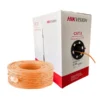 Hikvision DS-1LN6U-SC0 305 m CAT6 UTP Network Cable (Solid Copper, 0.55 mm, Orange)